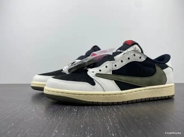 Air Low x DZ4137-106 WMNS Jordan 1 Scott Olive Travis OG 0705